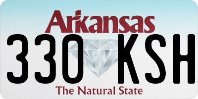 AR license plate 330KSH