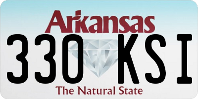 AR license plate 330KSI