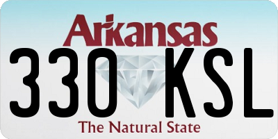 AR license plate 330KSL