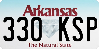 AR license plate 330KSP