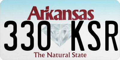 AR license plate 330KSR