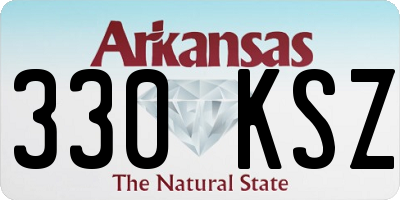 AR license plate 330KSZ