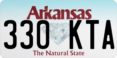 AR license plate 330KTA