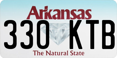 AR license plate 330KTB