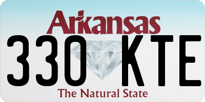 AR license plate 330KTE