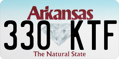 AR license plate 330KTF
