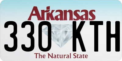 AR license plate 330KTH