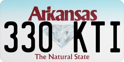 AR license plate 330KTI