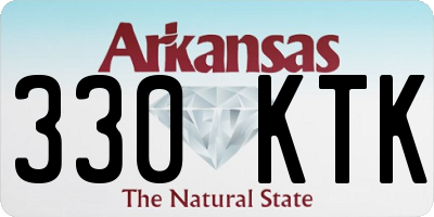 AR license plate 330KTK