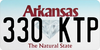 AR license plate 330KTP