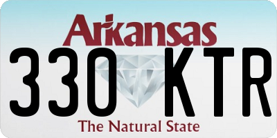 AR license plate 330KTR