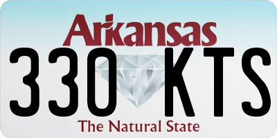AR license plate 330KTS