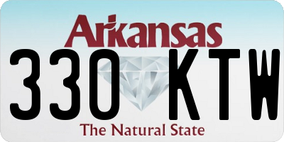 AR license plate 330KTW
