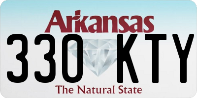 AR license plate 330KTY