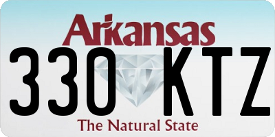 AR license plate 330KTZ