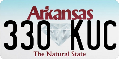 AR license plate 330KUC
