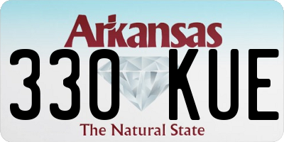 AR license plate 330KUE
