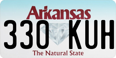 AR license plate 330KUH