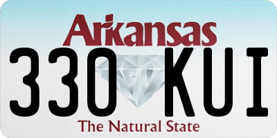 AR license plate 330KUI