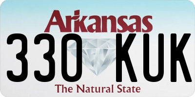 AR license plate 330KUK