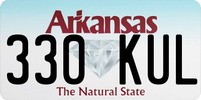 AR license plate 330KUL