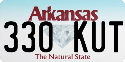 AR license plate 330KUT