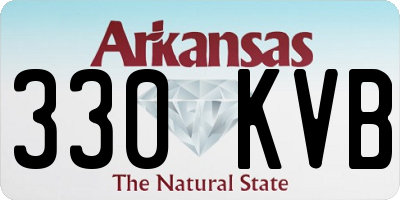 AR license plate 330KVB