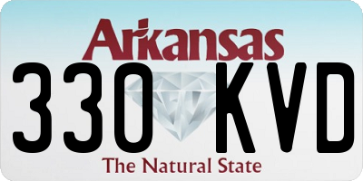 AR license plate 330KVD
