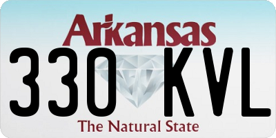 AR license plate 330KVL