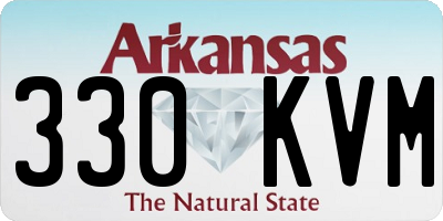 AR license plate 330KVM