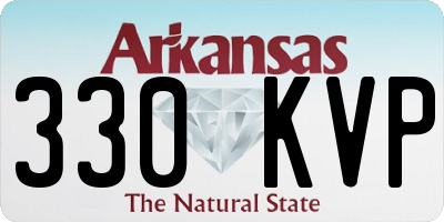 AR license plate 330KVP