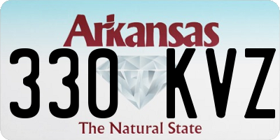 AR license plate 330KVZ