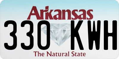 AR license plate 330KWH