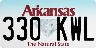 AR license plate 330KWL