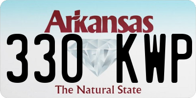 AR license plate 330KWP