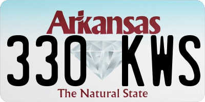 AR license plate 330KWS