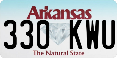 AR license plate 330KWU