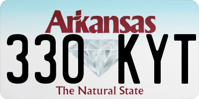 AR license plate 330KYT