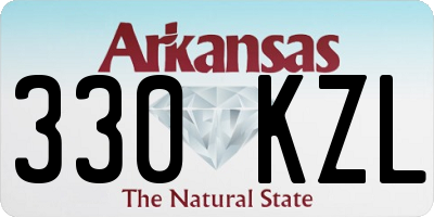 AR license plate 330KZL