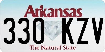 AR license plate 330KZV