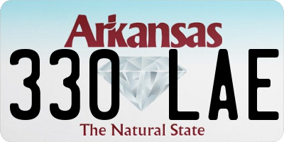 AR license plate 330LAE