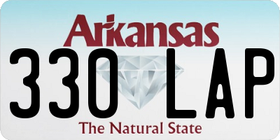 AR license plate 330LAP