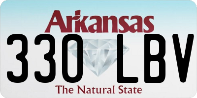 AR license plate 330LBV
