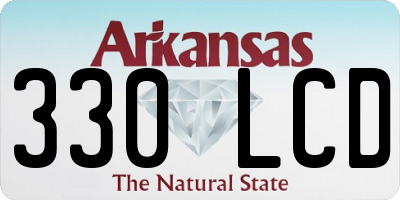 AR license plate 330LCD