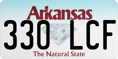 AR license plate 330LCF