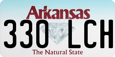 AR license plate 330LCH