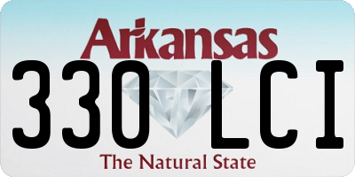 AR license plate 330LCI