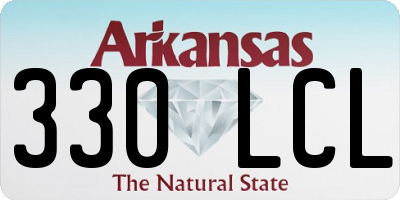 AR license plate 330LCL
