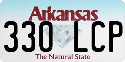 AR license plate 330LCP