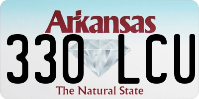 AR license plate 330LCU